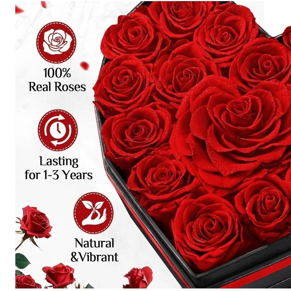 Preserved Red Roses 7